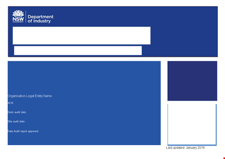 compliance assessment report template template