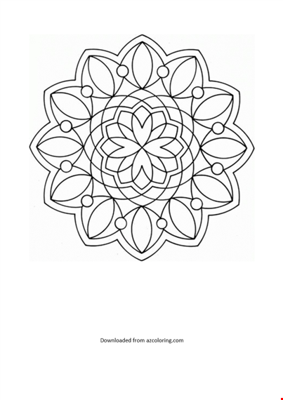 download simple geometric coloring page on azcoloring template