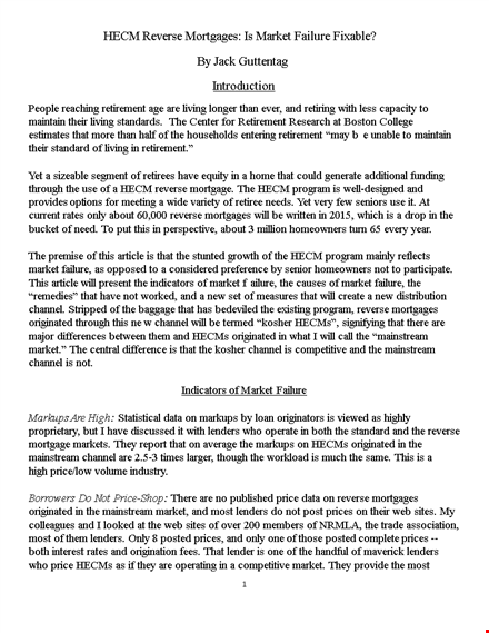 real estate newsletter marketing | mortgage, market, reverse template