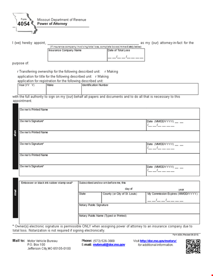 get legal power of attorney forms | protect your rights template