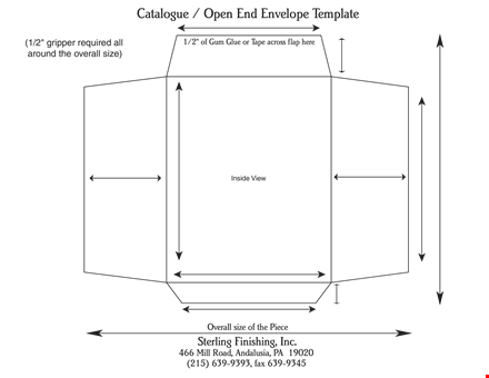 get high-quality envelope templates - huge catalogue available template