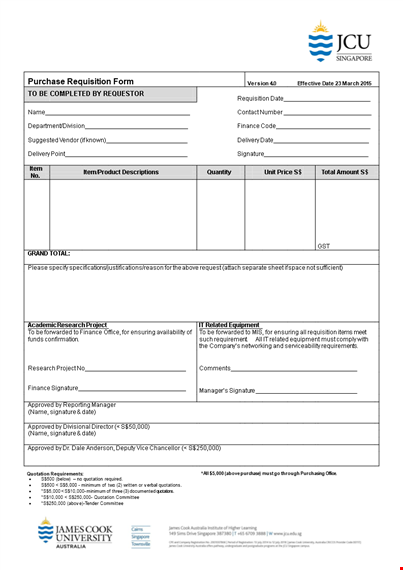 streamline your requisition process with our easy-to-use requisition form - sign with ease template