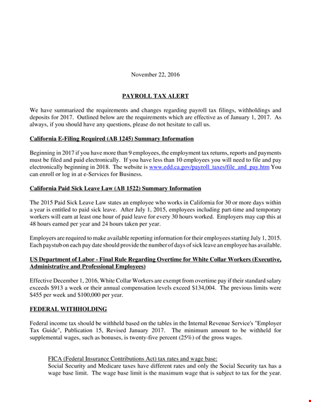 payroll tax deposit schedule template