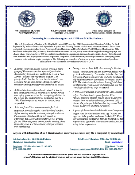 student rights fact sheet template for civil school students template