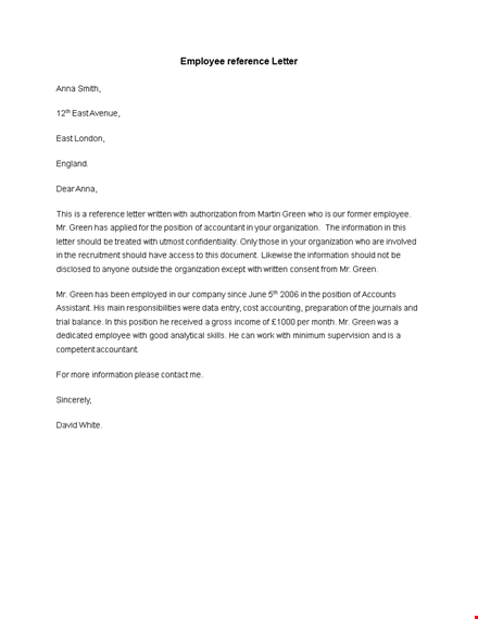 reference letter for top performer employees template