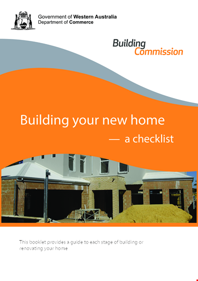 new home construction to do list template template