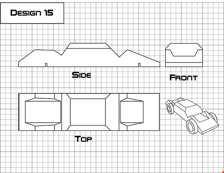 pinewood derby templates - download high-quality designs for your pinewood derby cars template