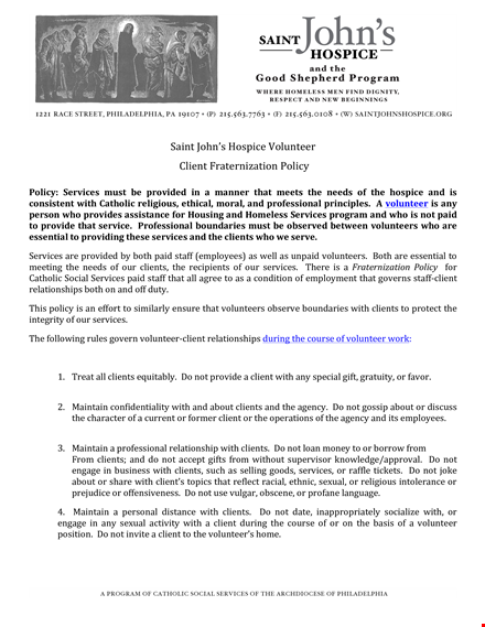 fraternization template