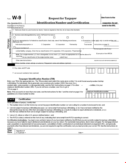 free printable form template