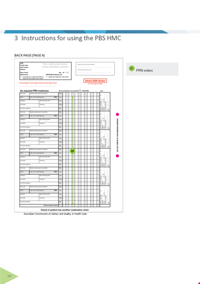 hospital chart instructions - streamline your medical record-keeping template