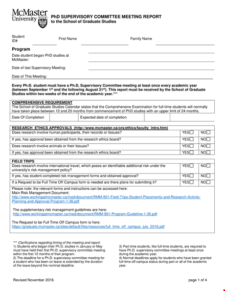 committee meeting report sample template template