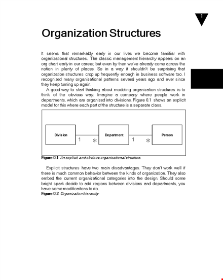 large hierarchical business organizational chart template template