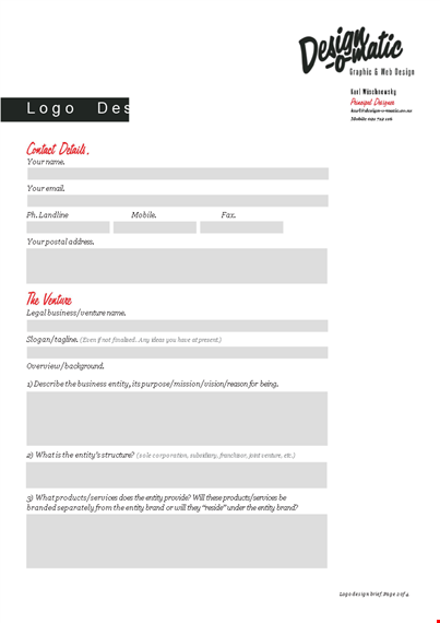 download creative brief template for your business entity - please your clients template