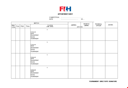 excel appointment sheet template template