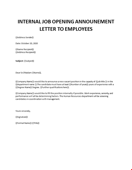 employee referral program letter template