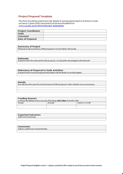 write winning proposals with our comprehensive project proposal template - total details included template