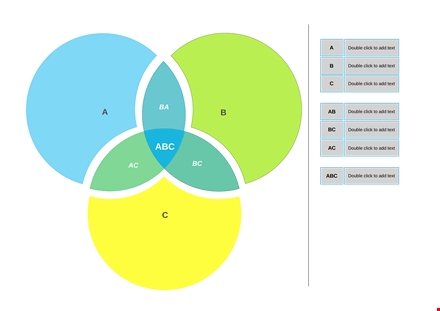 venn diagram template - click to download for double the value template