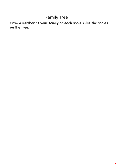free blank family tree template template