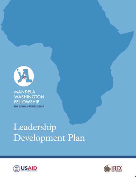 leadership development template