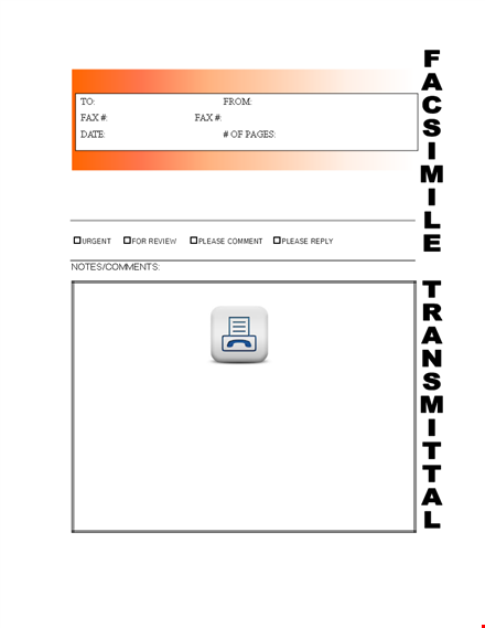 fax cover sheet professional template template