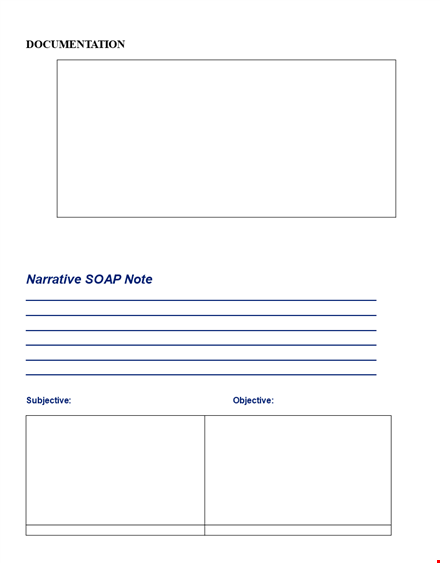 nursing soap note template | documentation for legal compliance template
