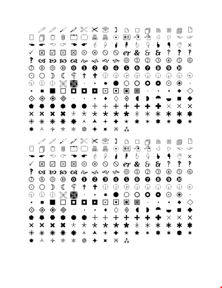 wingdings translator template - convert wingdings symbols to text template