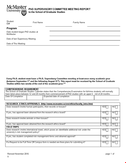 committee meeting report template