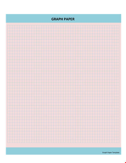 printable graph paper template - free download template