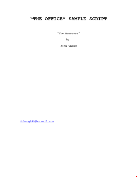 professional screenplay template - organize your office template