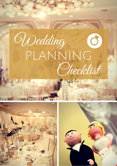 wedding planner guide checklist template