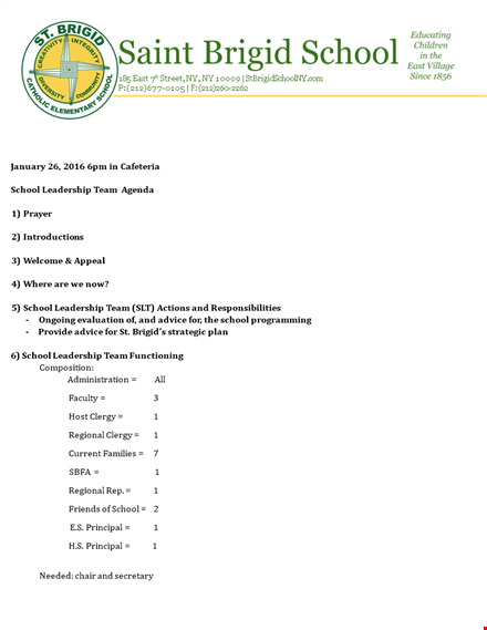 strategic school leadership for effective school management template