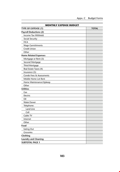 company expense budget template - best solution for managing expenses, budget, and debts template