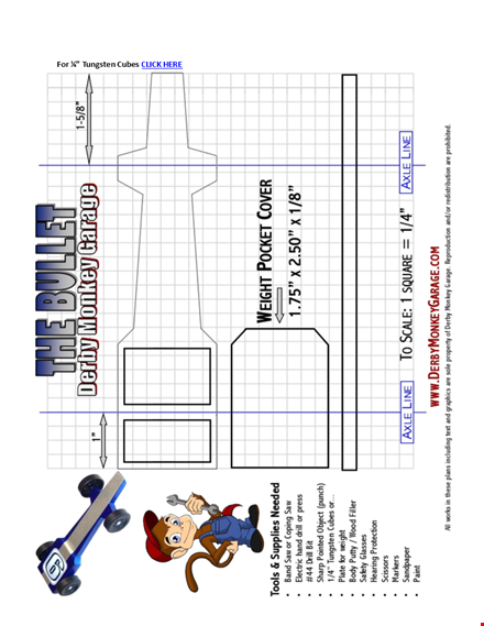 pinewood derby templates - get started with free pinewood derby templates template