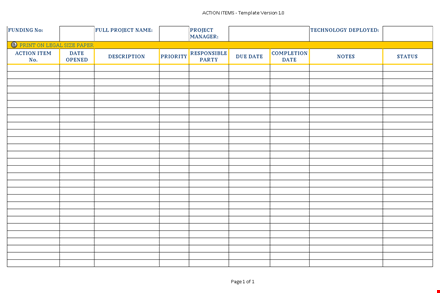 streamline project management with our multiple project tracking template template