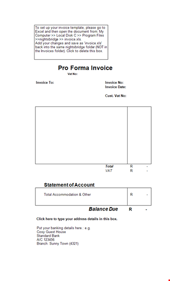 download invoice template template