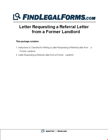 proven landlord reference letter template - boost your chances of approval template