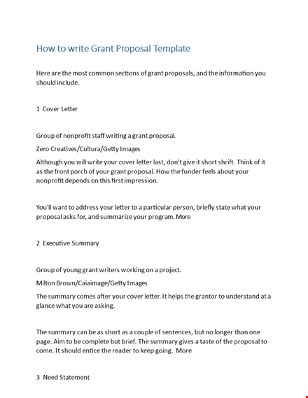 win the grant you need with our grant proposal template template
