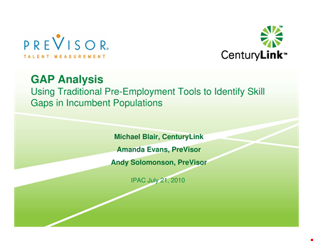 performance gap analysis template - analyzing technical knowledge for improved results template
