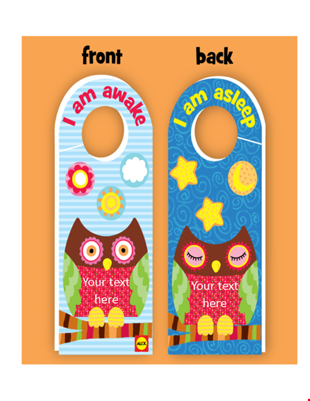 creative door hanger template for your next marketing campaign template