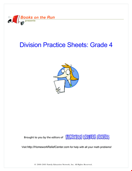 printable division worksheets template