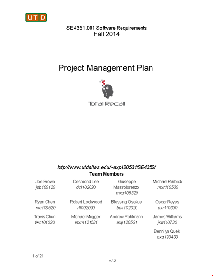 project management history timeline template
