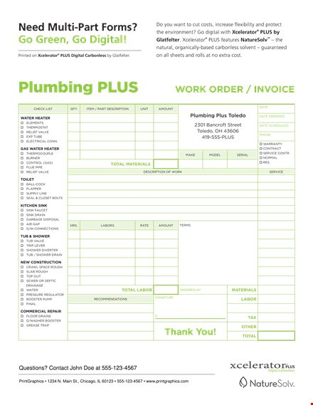 digital plumbing invoice forms | cfeogjkgoq | xcelerator template