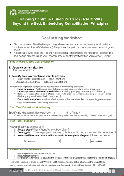 seo and ctr optimized meta title: "effective goal setting template - achieve your goals with ease template