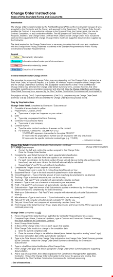 order form template - easily change order details, total & more template