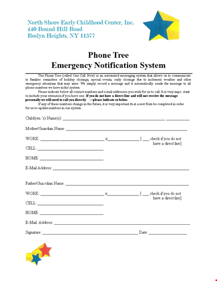 phone tree template - simplify your communication with an efficient phone system template