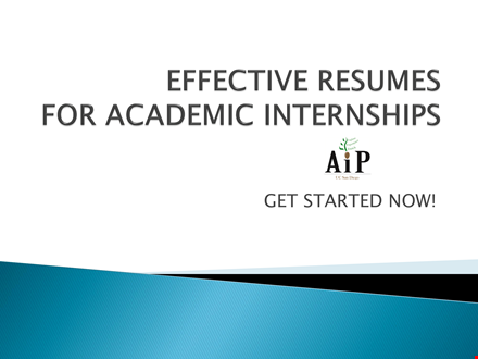 high school student internship | gain valuable experience, skills, and organizational insights template