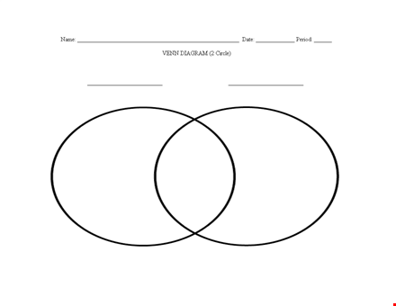 venn diagram example form template