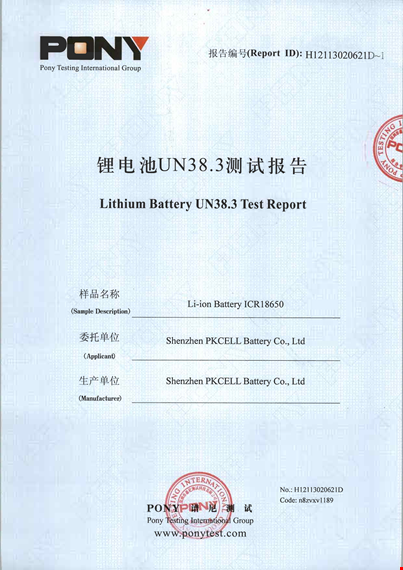example of test report template