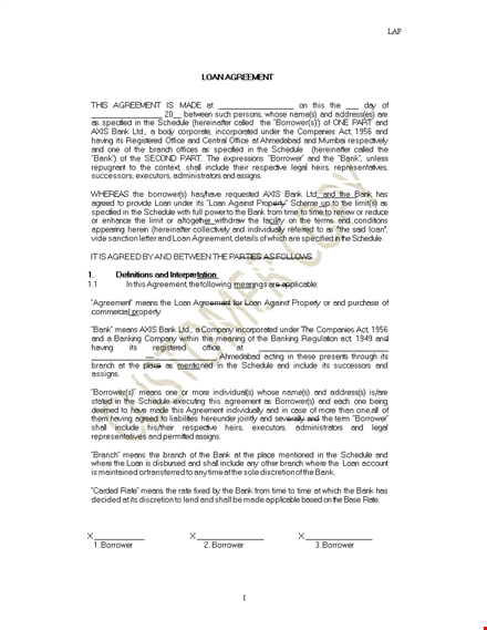 guarantee letter for loan template template