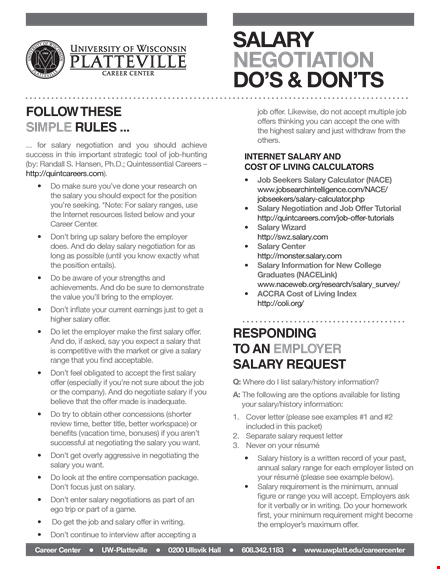 salary proposal offer letter format template